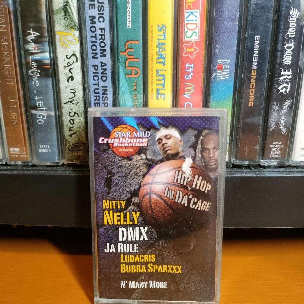 Kaset Pita Crushbone VA Kompilasi DMX Ja Rule Ludacris Basketball bagus ok