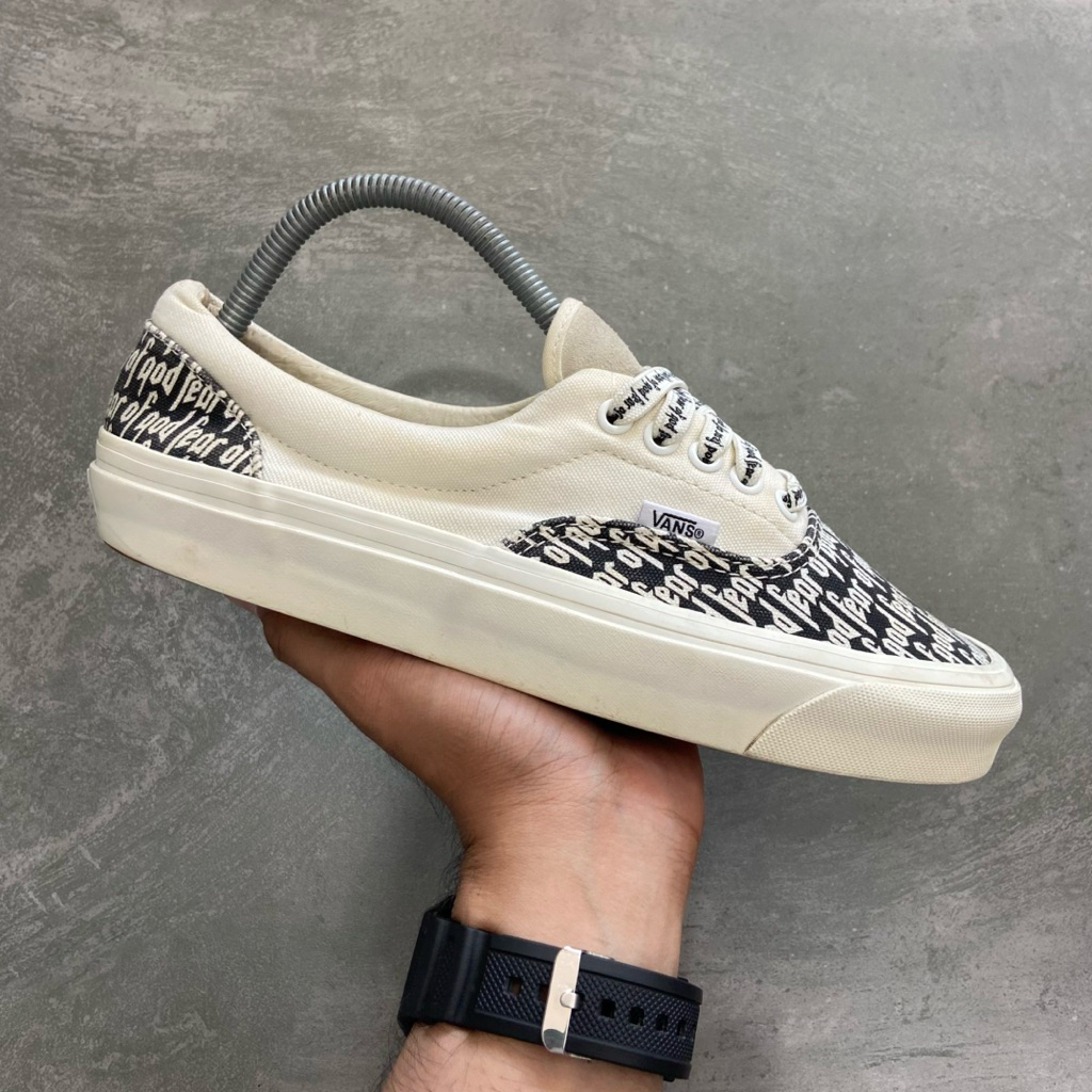 [Size 40.5] Fear of God x Vans Era 95 DX ‘Collection 2 White’ (VN0A3MQ5PZP) Second Original Kondisi 