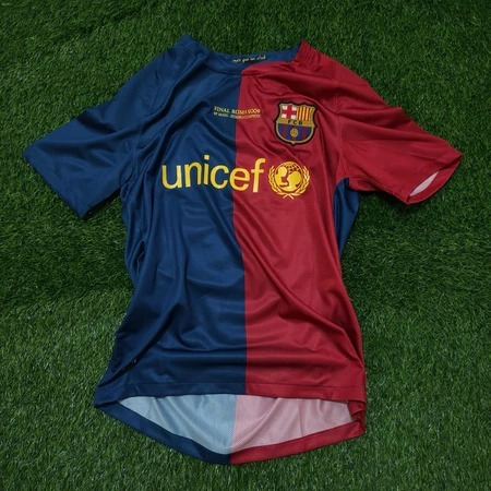 RETRO | JERSEY RETRO BARCELONA HOME FINAL R00MA 2009 GRADE AAA VINTAGE CLASSIC