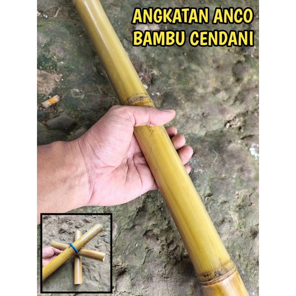 Paket angkatan anco & Silangan anco bahan bambu cendani super kuat ukuran panjang mulai 1,5 dan 2 me