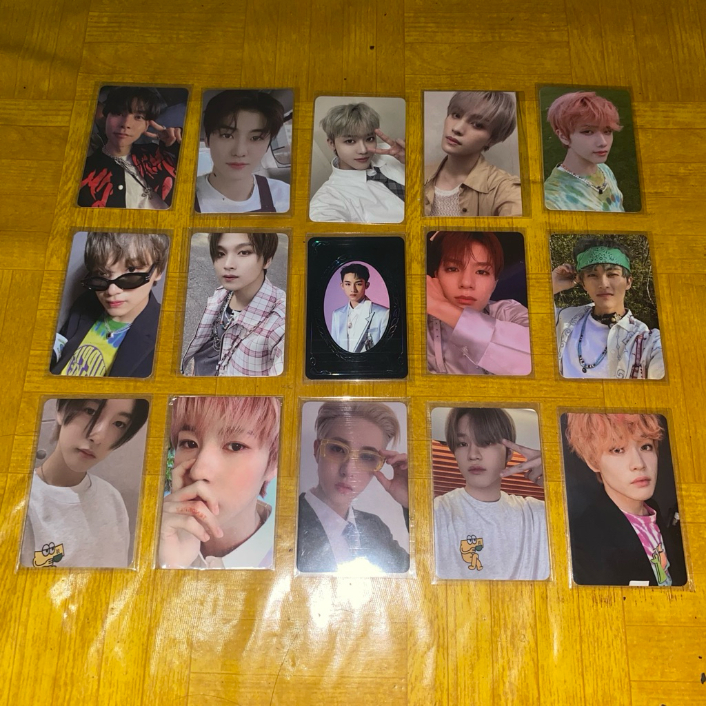 Photocard NCT Resonance Hello future Cafe Agent Dreamscape Renjun Chenle Jaemin Jeno Haechan Mark Ji