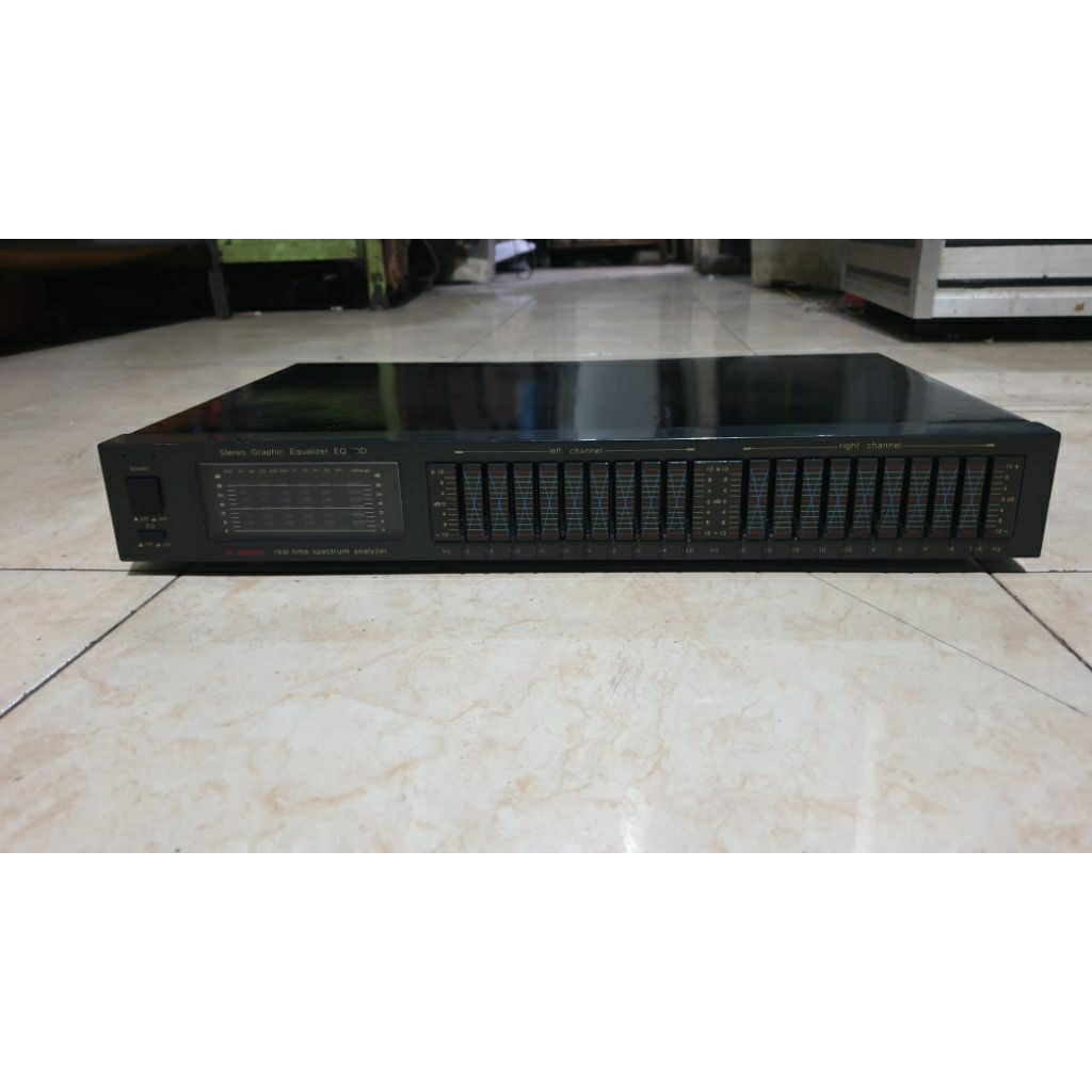 equalizer vintage 2x10band 20channel graphic equalizer seico EQ100D second bekas normal siap pakai s