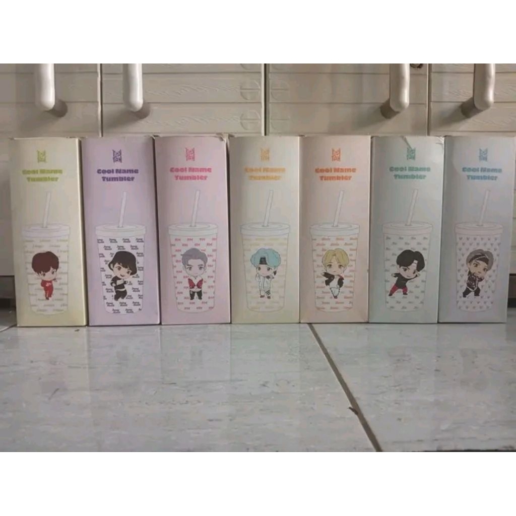 TINY TAN TUMBLER BTS KOREA