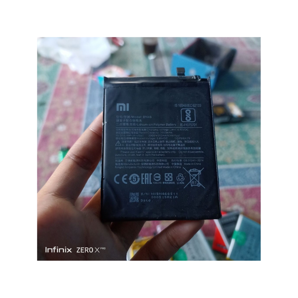 BATERAY BATTERY BATRAY BATRE XIAOMI REDMI 7 BN46 BERFUNGSI NORMAL ASLI ORIGINAL COPOTAN  BERGARANSI