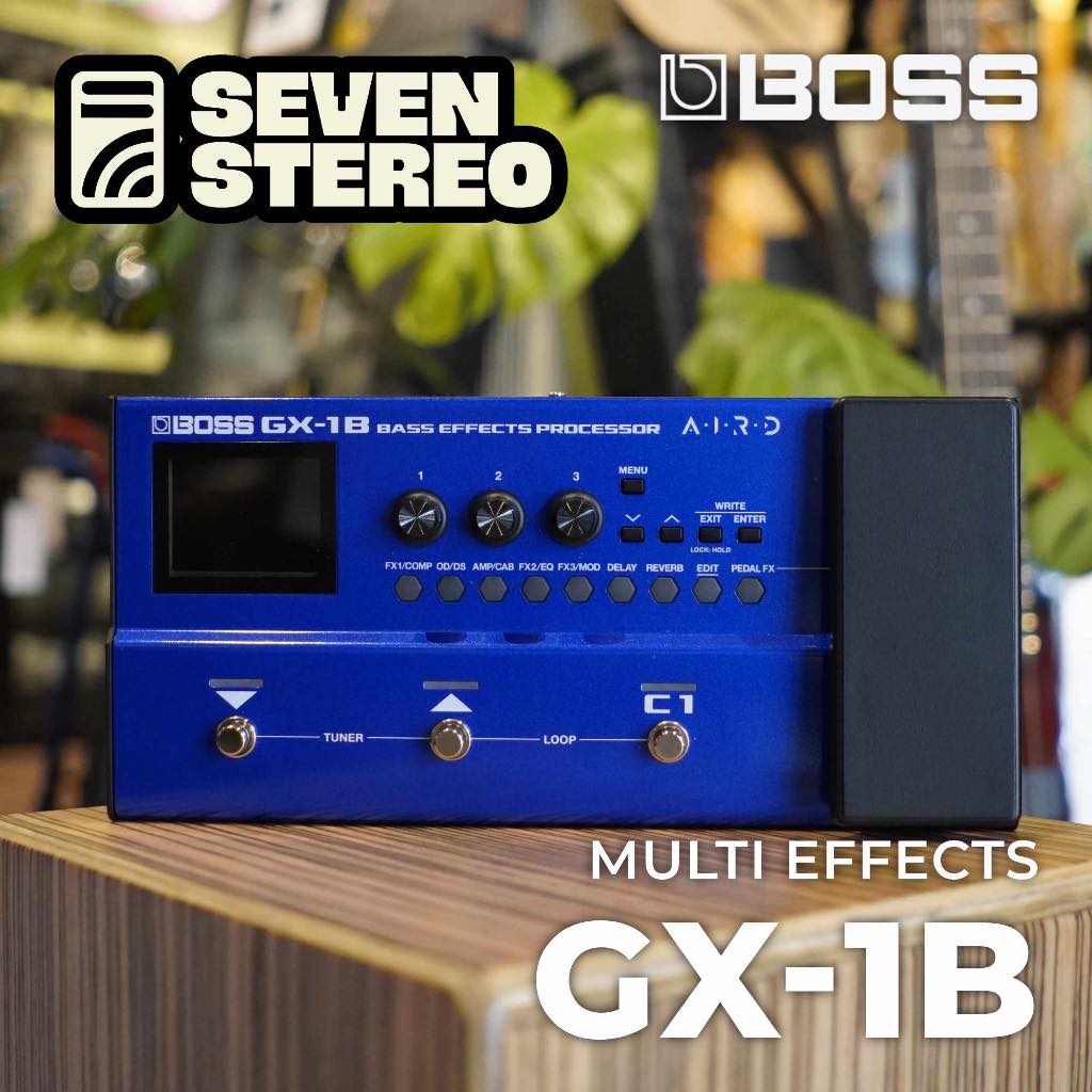 Boss GX-1B GX1B Bass Multi Effect Processor - Efek Bass Digital