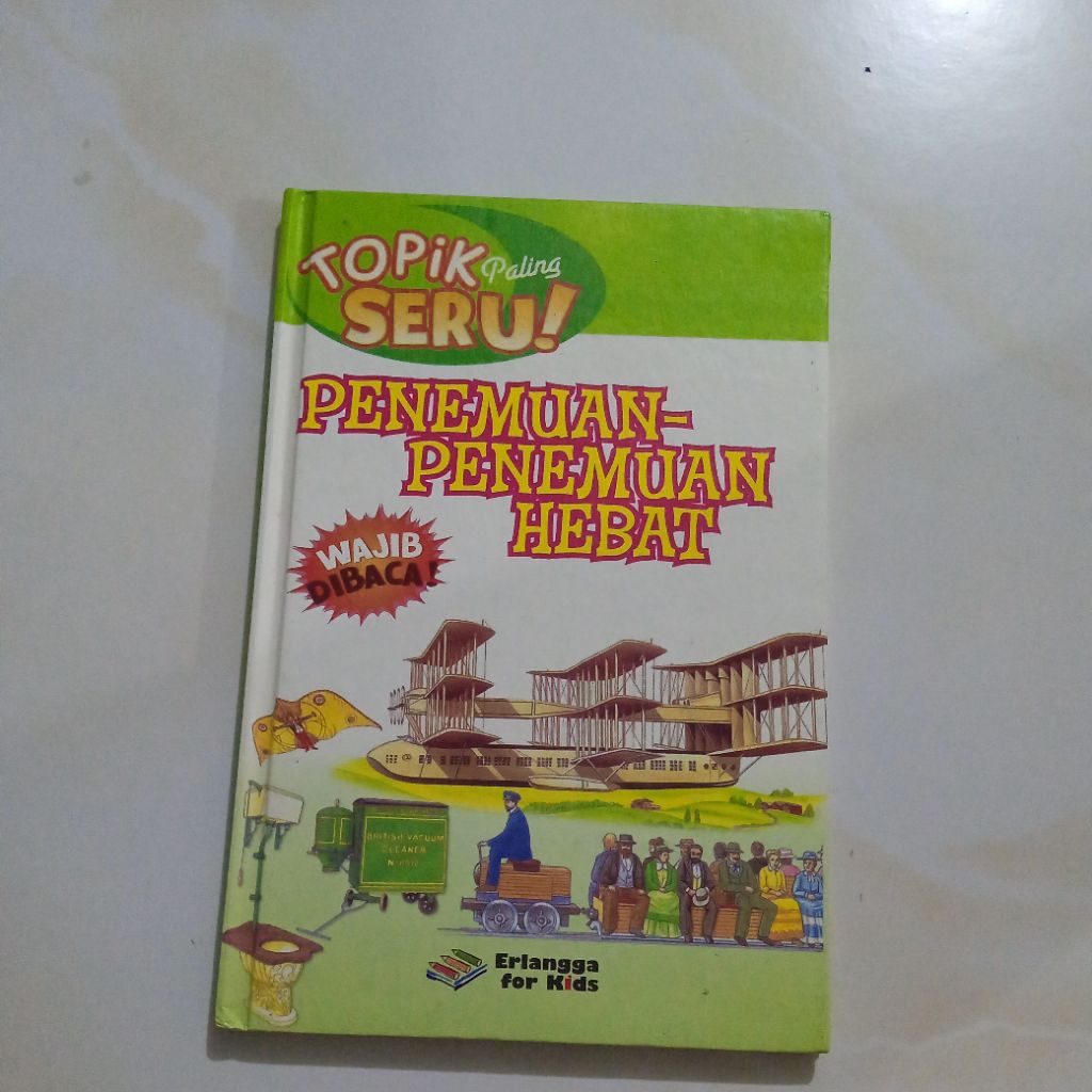 Preloved Buku Anak Topik Paling Seru Penemuan-penemuan Hebat