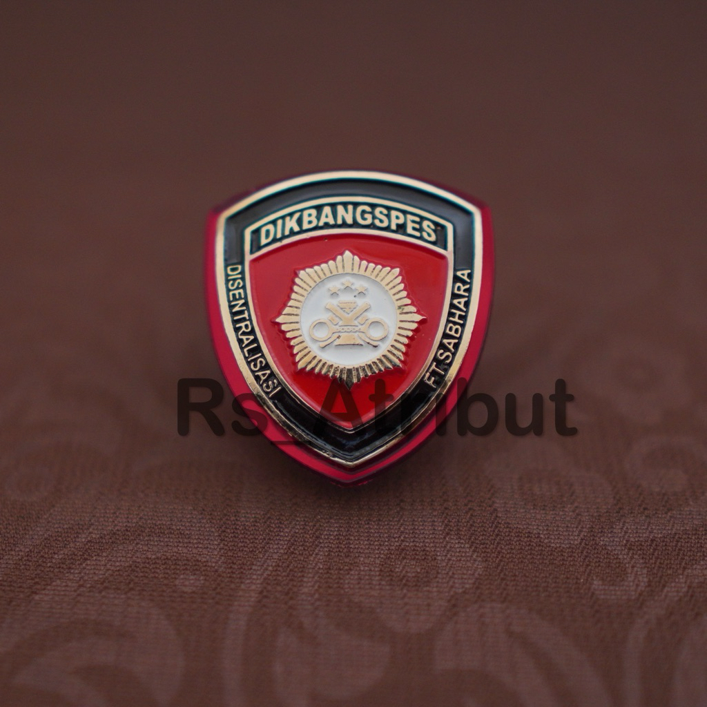 Pin Dikbangspes Sabhara / Brevet Brivet Dikbangspes Sabhara Polri Premium
