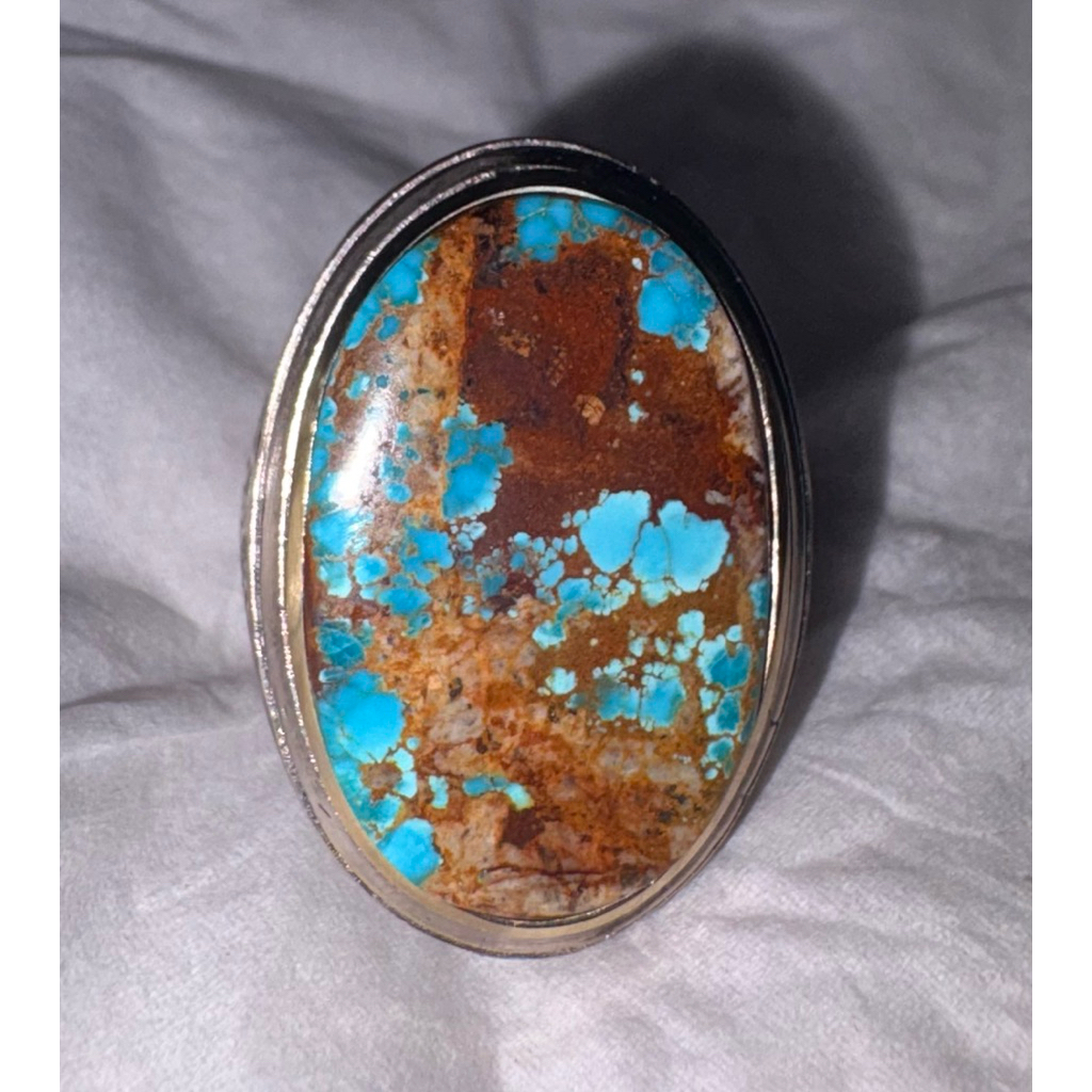 batu pirus motif langka serat emas