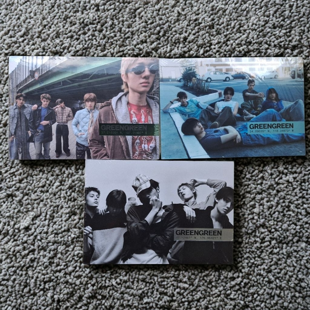 Ready Stock Siap Kirim Album Cortis GREENGREEN