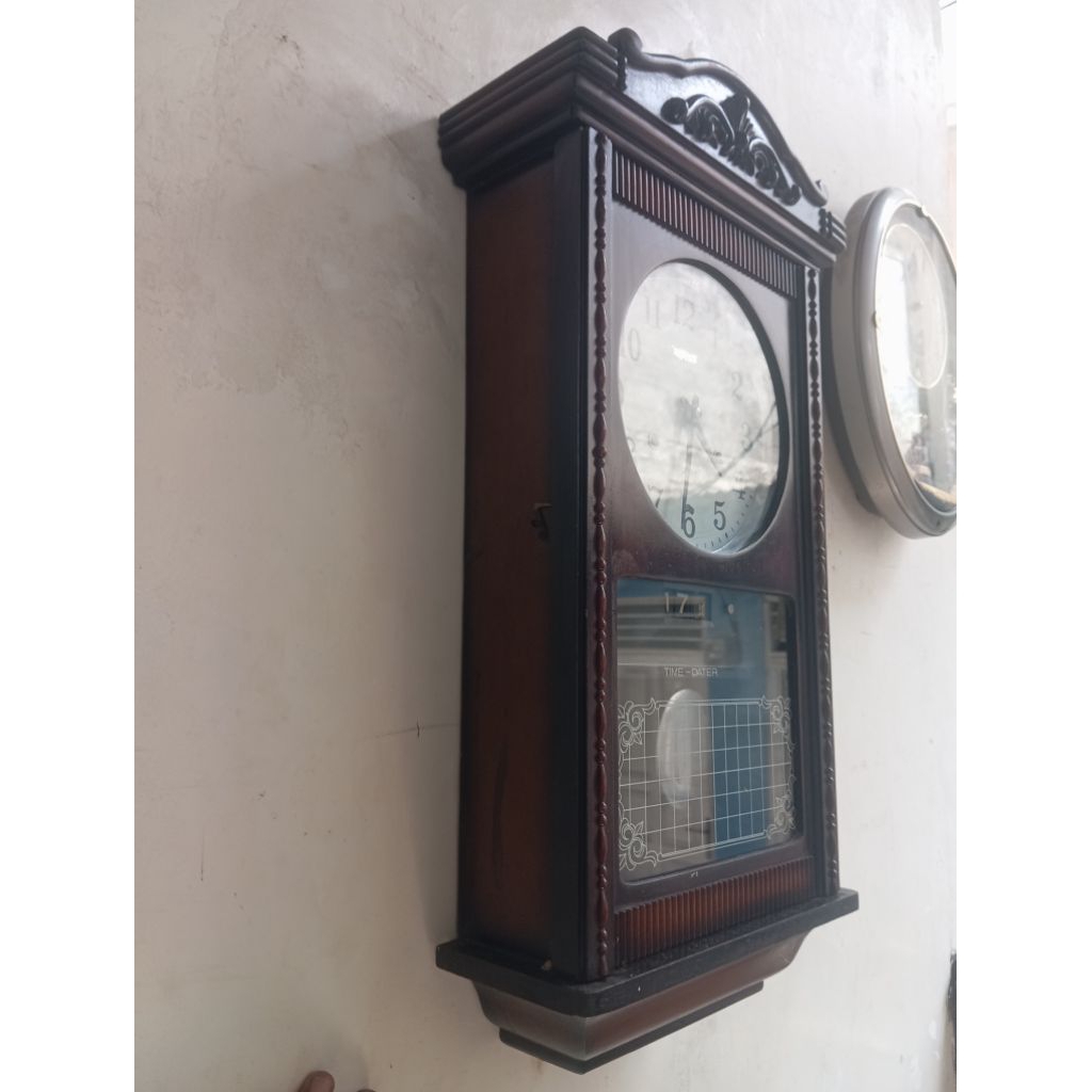jam dinding Seiko jadul bandul antik kuno