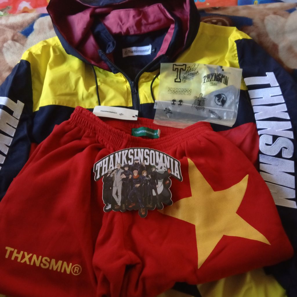 THANKSINSOMNIA JACKET MULTICOLOR MICIERA ORIGINAL - ORIGINAL THANKSINSOMNIA JACKET