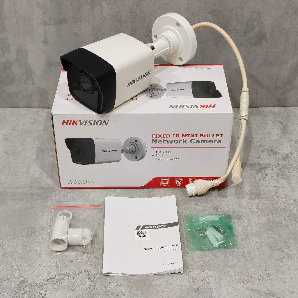 Hikvision DS-2CD1021-I Network Camera Fullset | SN 4487 CCTV | IP Camera Preloved Bekas Second