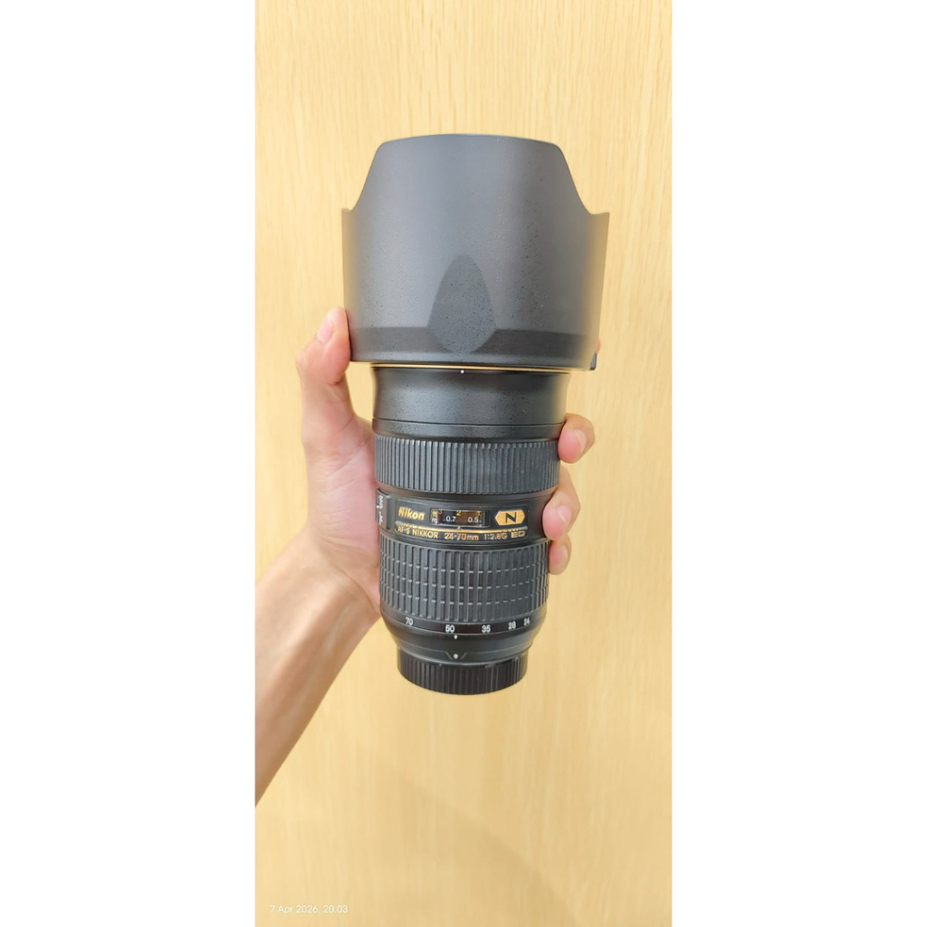 Lensa Nikon 24-70mm nano