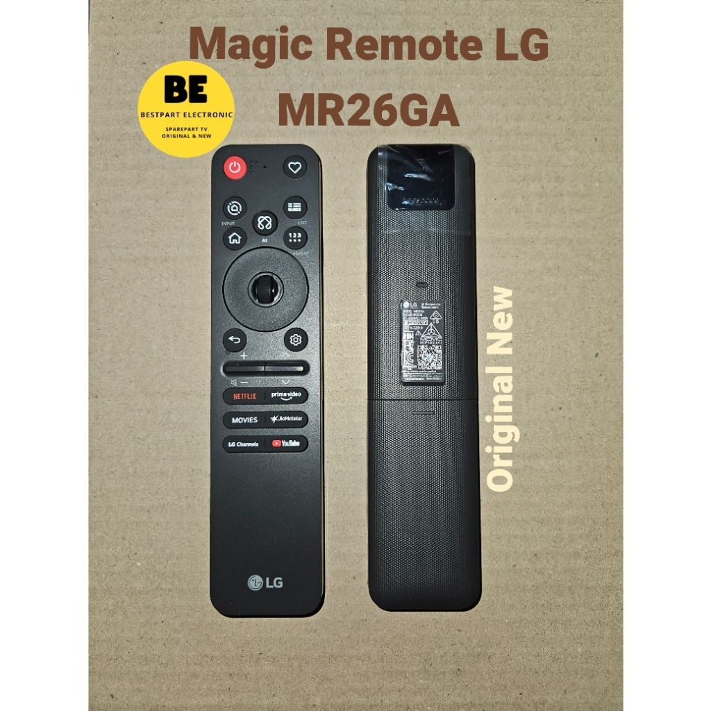 Magic Remote LG Smart TV MR26GA - Remote Magic LG MR26 New ORI