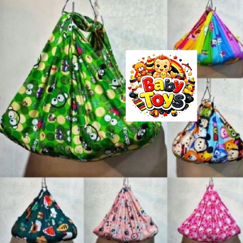 Kain Ayunan Karakter Jumbo Kain Ayun Extra Jumbo Kain Ayunan untuk usia 0-5 tahun