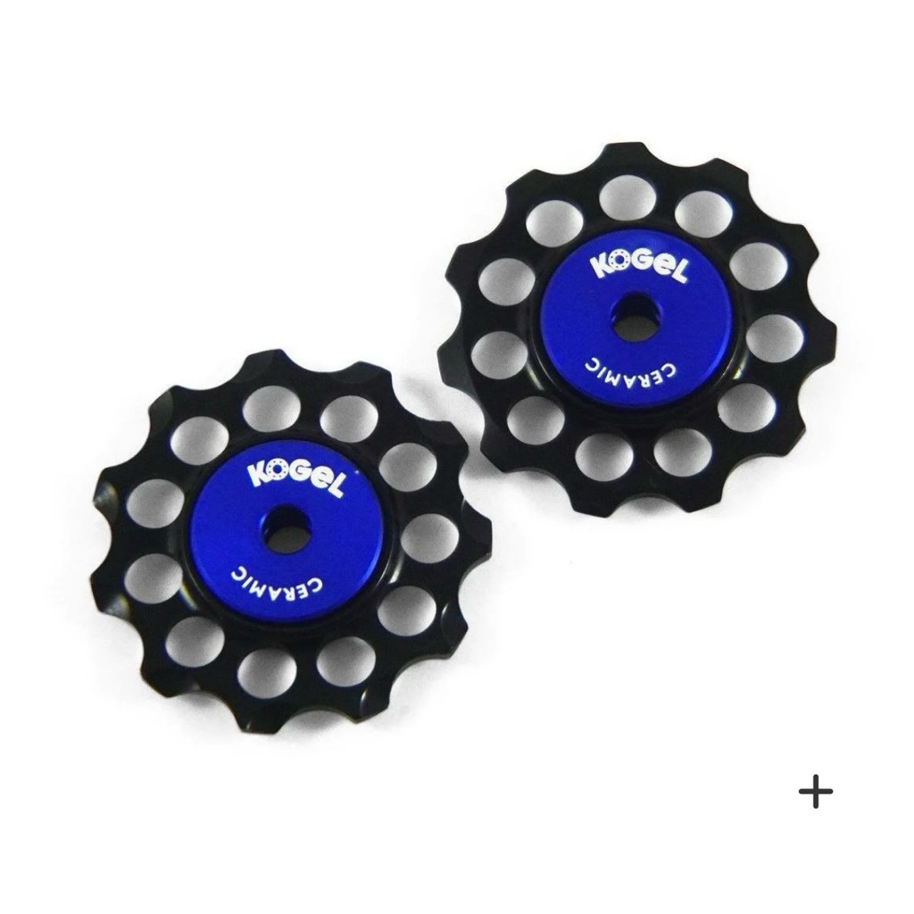 KOGEL ALUMINUM DERAILLEUR PULLEYS WITH CERAMIC BEARINGS