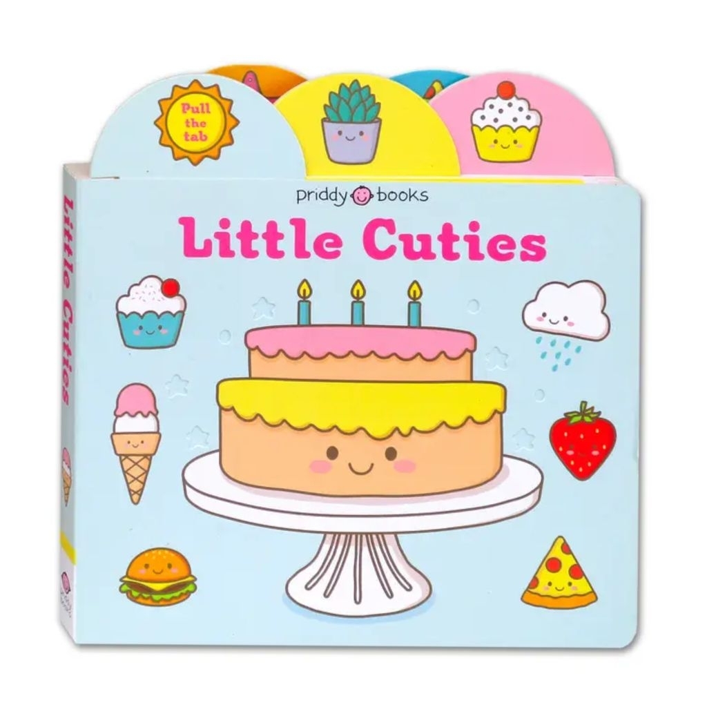 Priddy Books Little Cuties with Pull Tabs Surprise Board Book