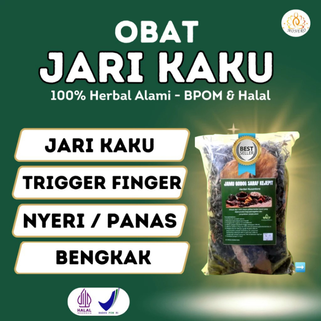 Obat Sendi Jari Kaku Bengkak Nyeri Trigger Finger Herbal Ampuh