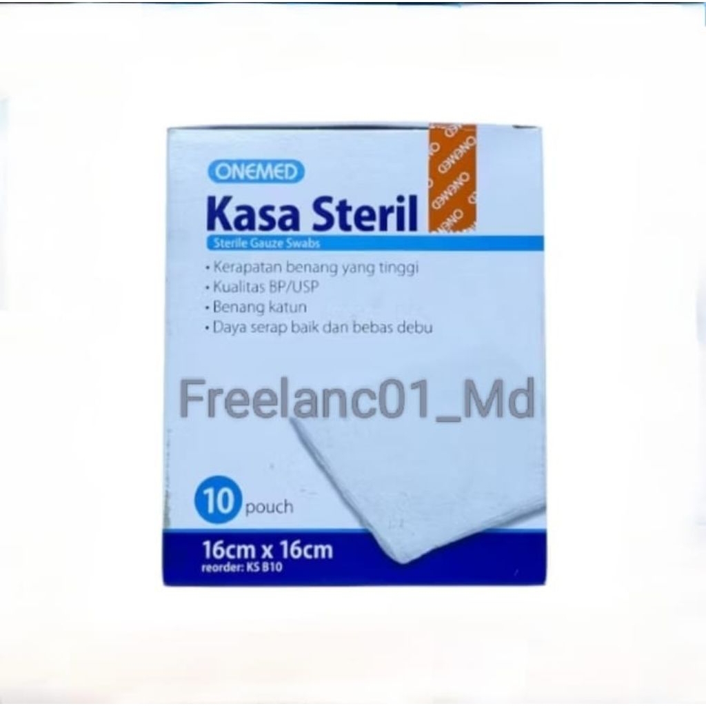 ONEMED Kasa Steril 16 x 16 - Kasa Steril 16x16 Onemed