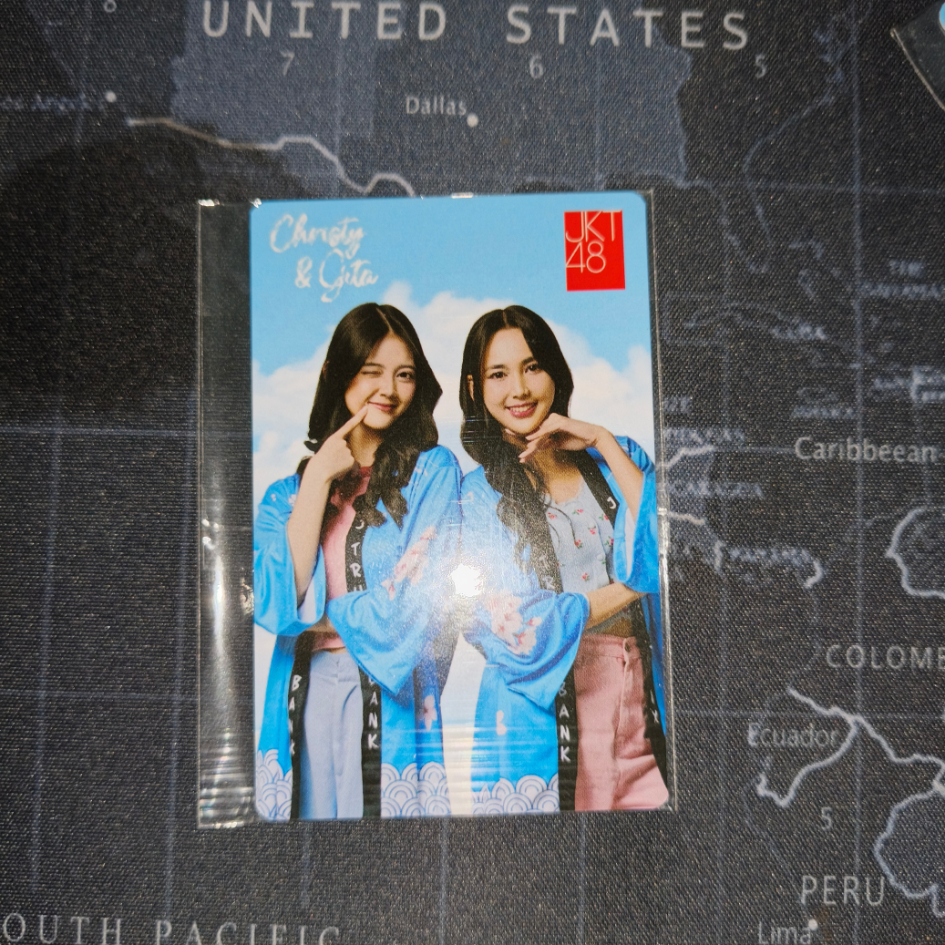 [LIMITED] Photocard PC Ori Official JKT48 CHRISTY GITA  X Jtrust | Seri 4