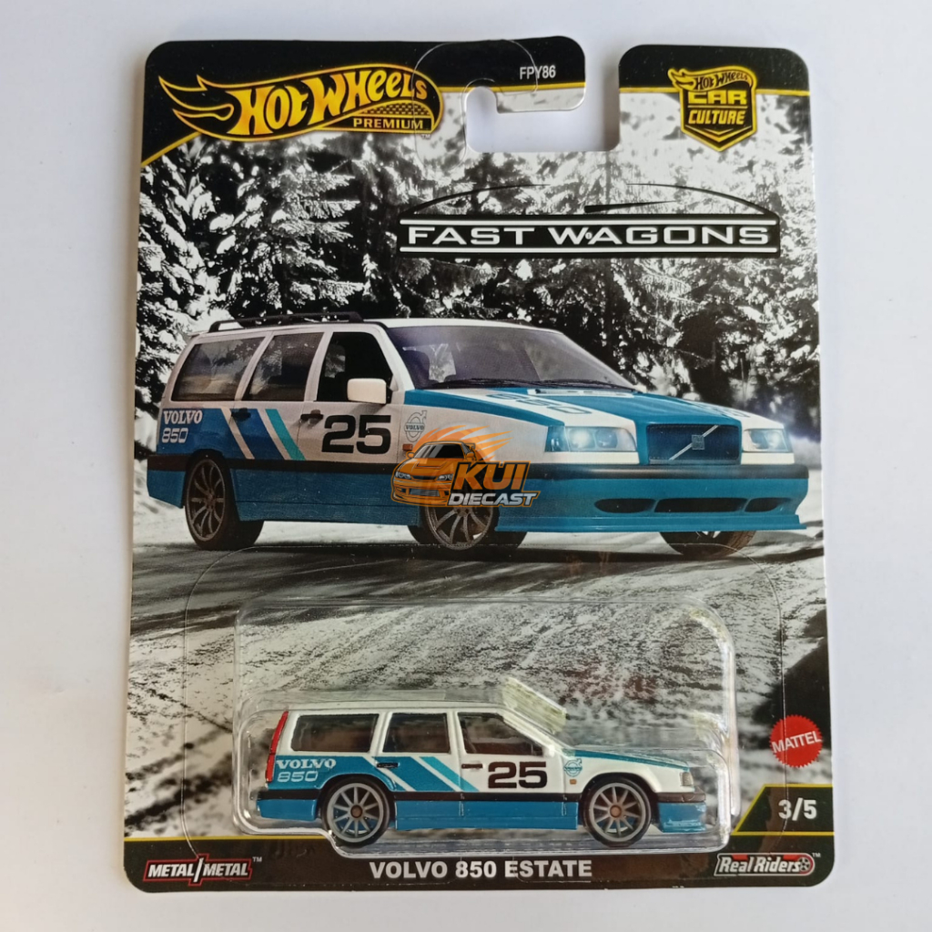 Hot Wheels Premium Fast Wagons Volvo 850 Estate