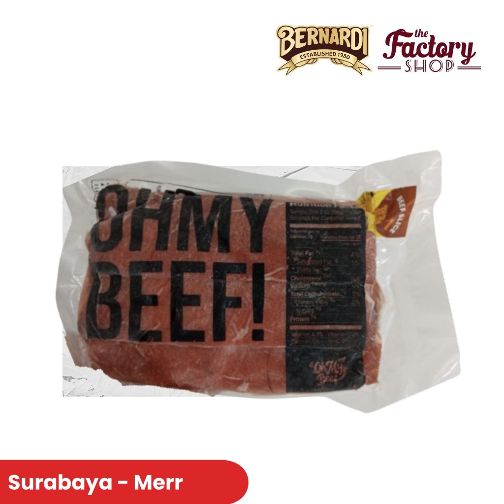 OHMYBEEF DAGING SLICE LOW FAT 500GR (SURABAYA)