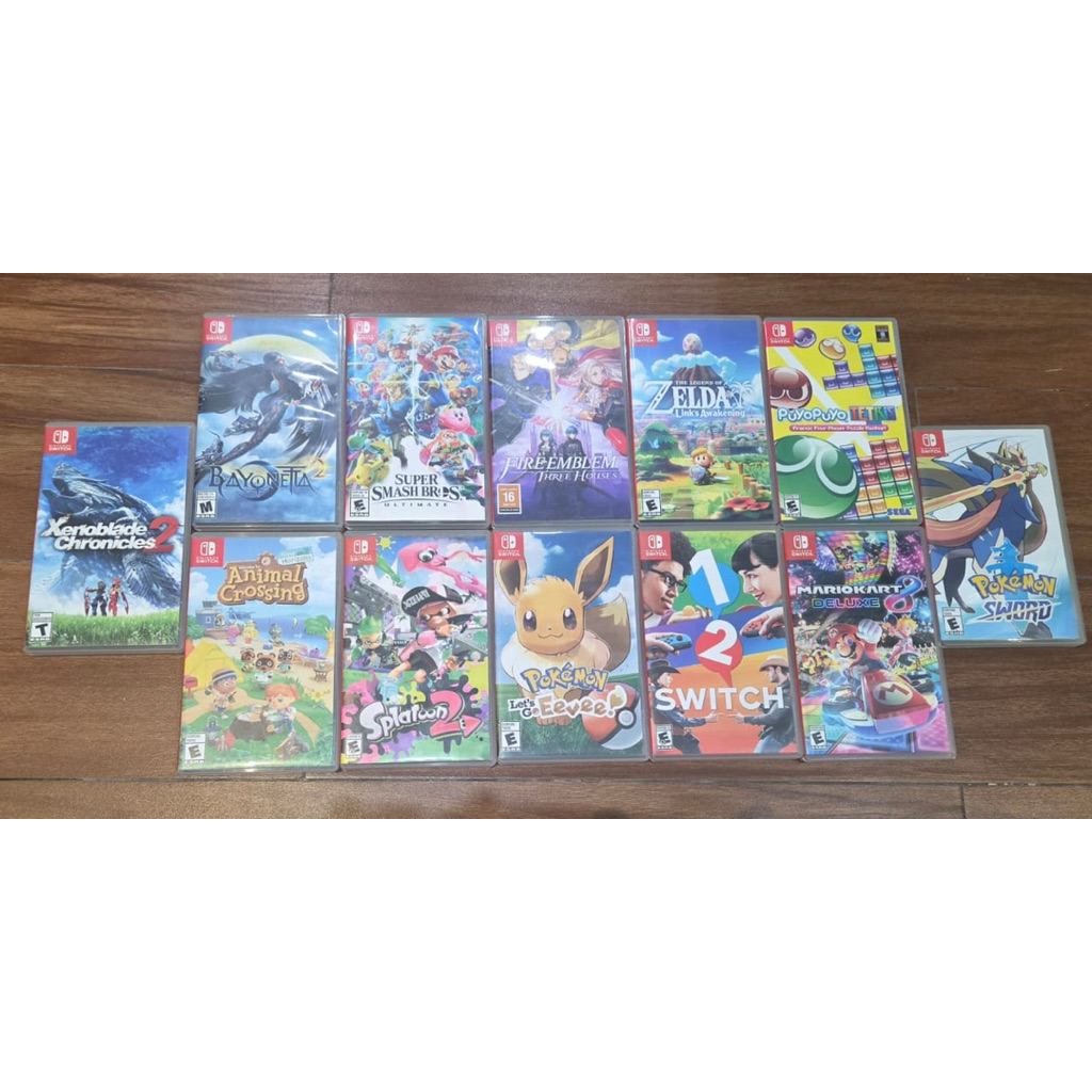 Game Card Nintendo Switch Second