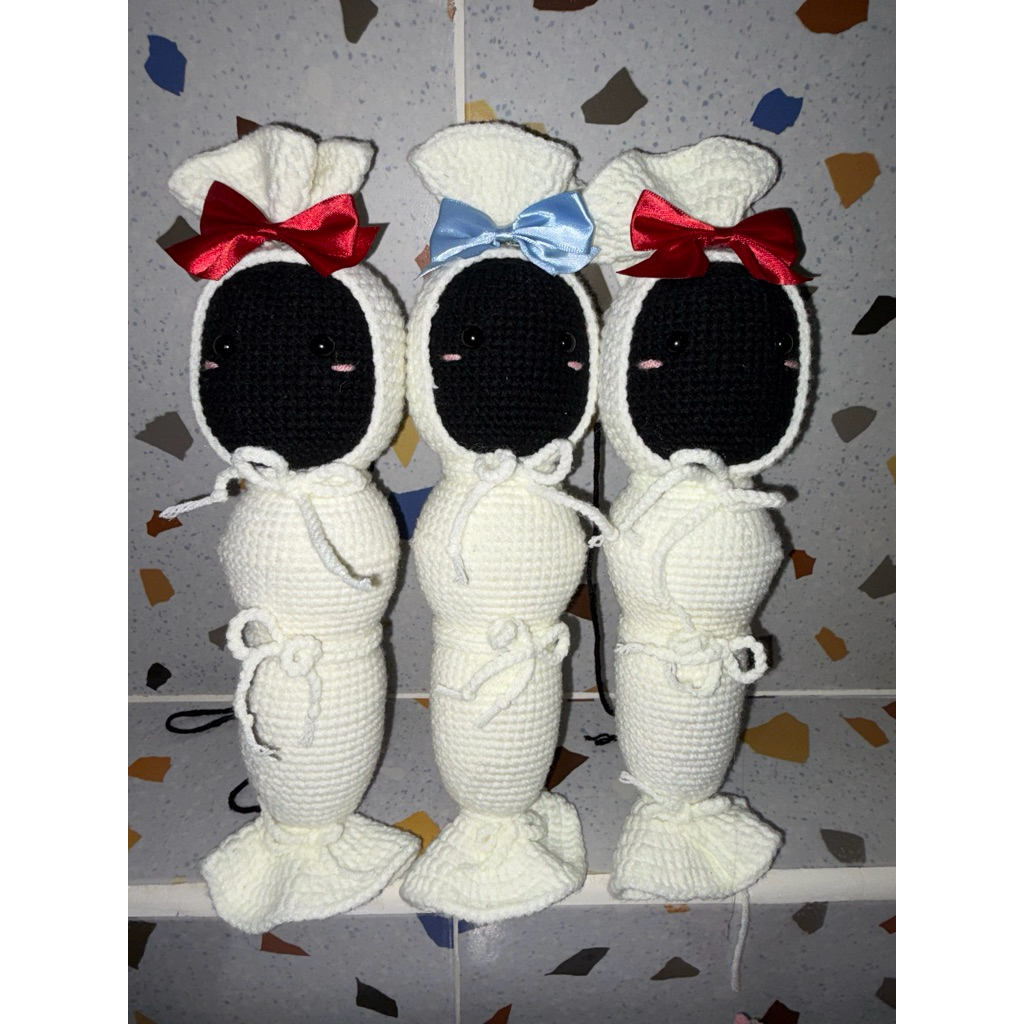 BONEKA POCONG LUCU // AMIGURUMI BONEKA RAJUT POCONG // POCI IMUT BY CROCHERENS