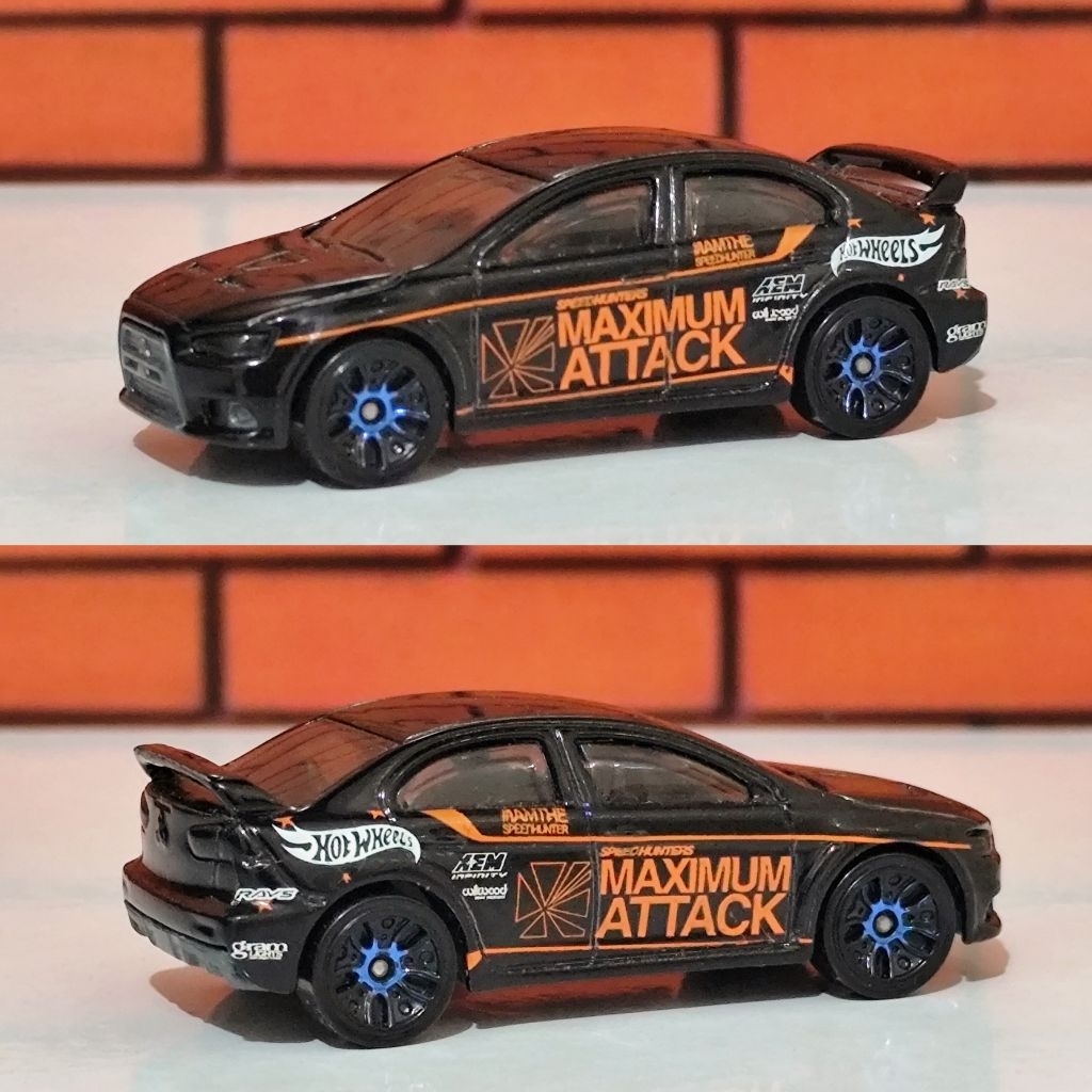 Hotwheels Mitsubishi Lancer Evo Evolution Loose Mulus