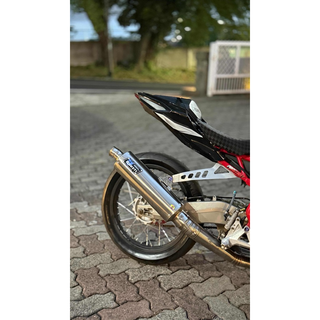 Knalpot Agesti Pro Drag V1 CBR250RR SP SPQS Fullsystem