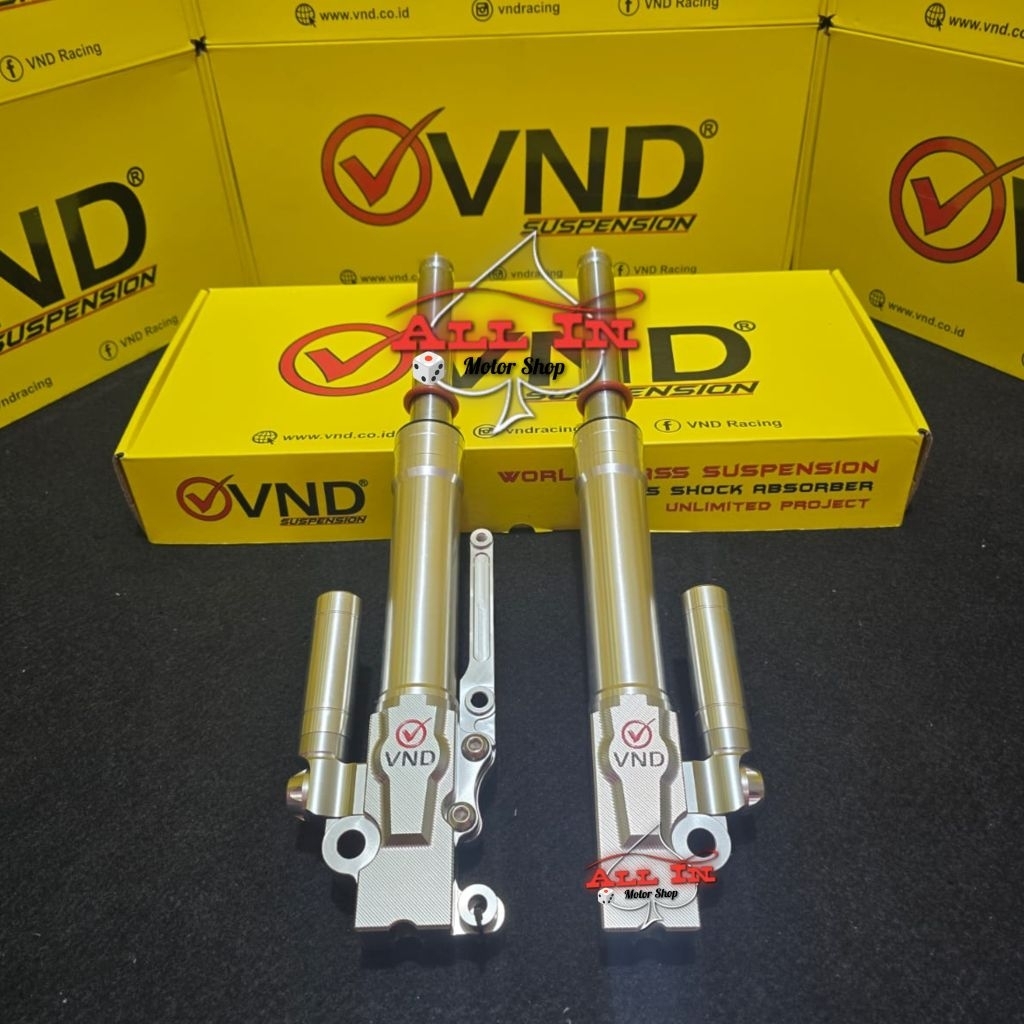 Shock depan USD upside down beat/Scoopy/Vario 125/Vario 150/vario 160 abs/cbs