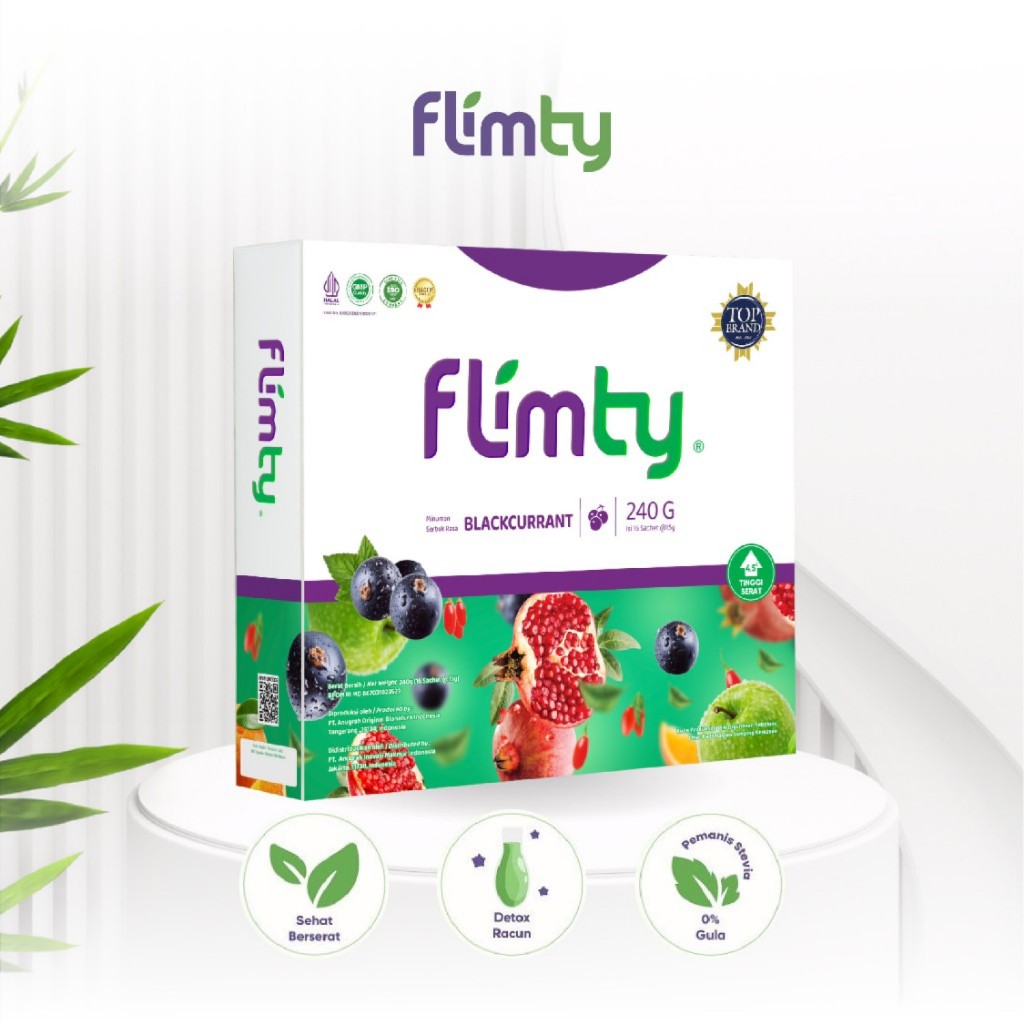 Flimty Blackcurrant, Raspberry, Mangga