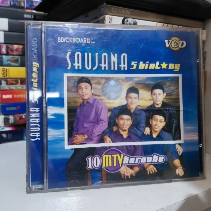 VCD musik lagu religi nasyid islam saujana 5 bintang raihan