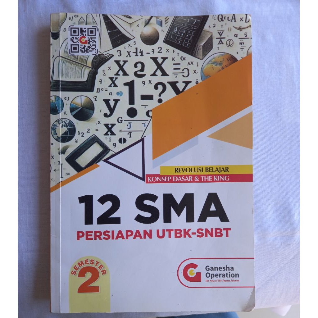 Buku GO Ganesha Operation Kelas 12 SMA Persiapan UTBK SNBT Semester 2 [PRELOVED/BEKAS]