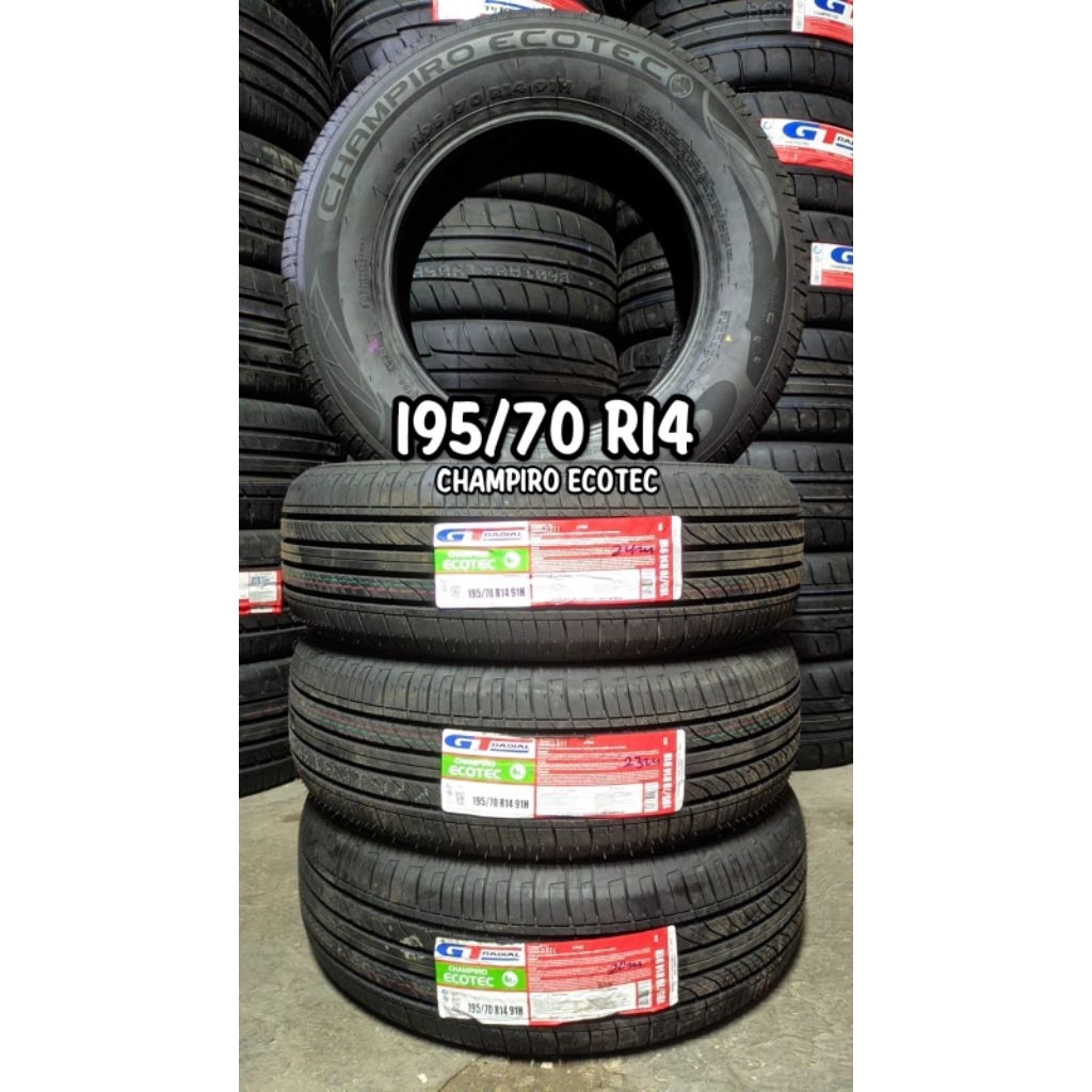 BAN BARU 195/70 R14 GT ECOTEC