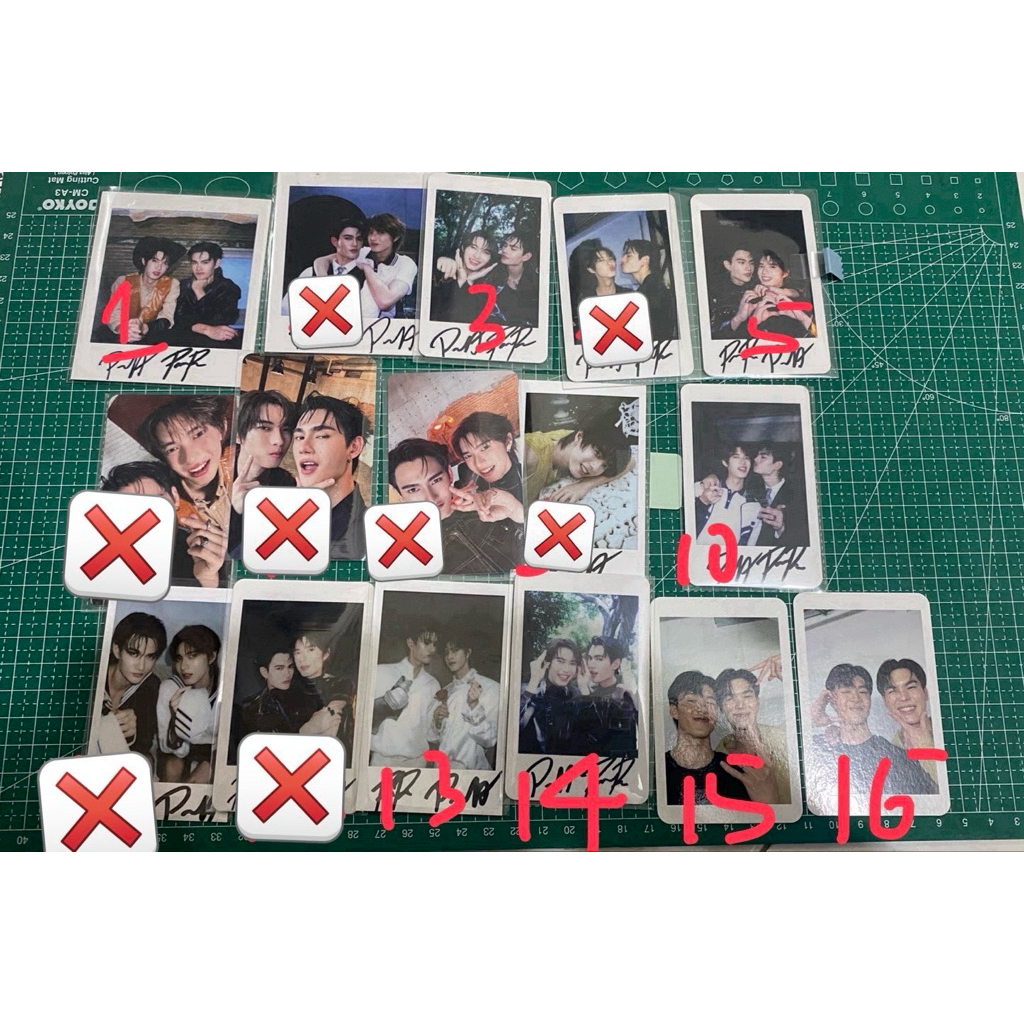 POOHPAVEL MEENPING PHOTOCARD OFFICIAL POLAROID THAILAND THAI POOH PAVEL
