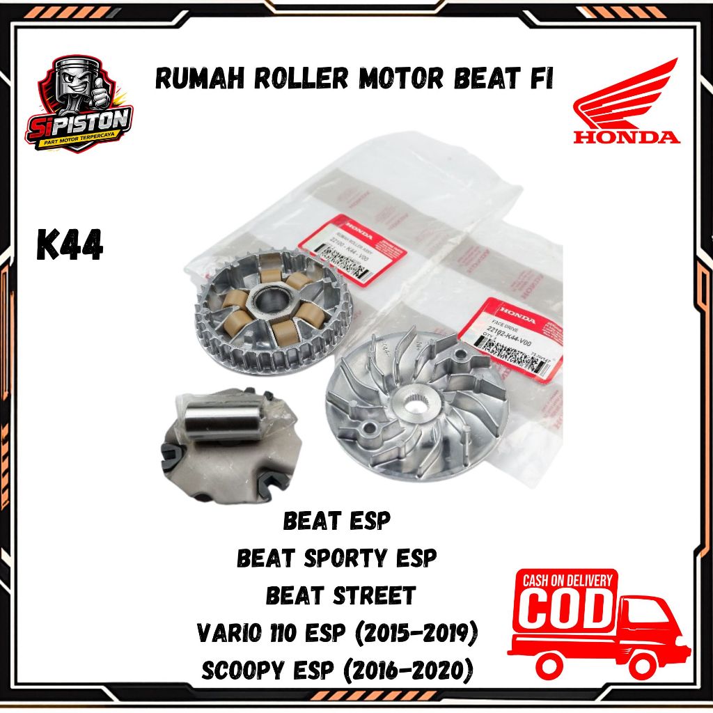 Rumah Roller Motor Beat FI Original K44