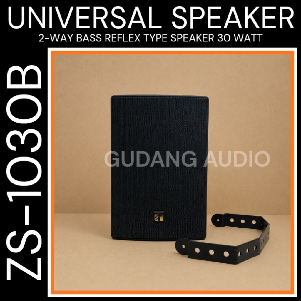 UNIVERSAL SPEAKER TOA ZS-1030B ZS 1030 30 WATT ORIGINAL SPEAKER DINDING TOA SPEAKER MASJID