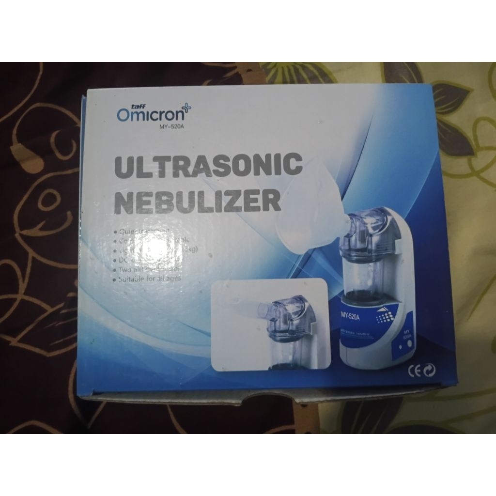 Nebulizer Alat Nebu Kucing Anjing Lengkap Omicron