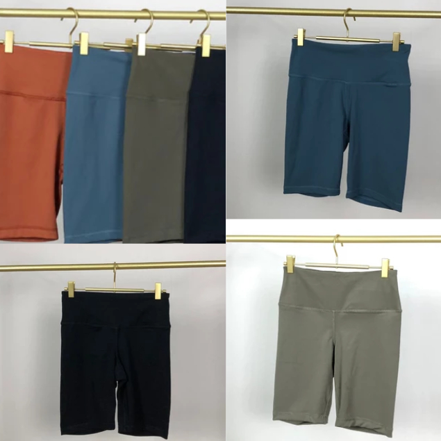 [Minne] Legging Olahraga Wanita Pendek dengan Key Pocket Degree