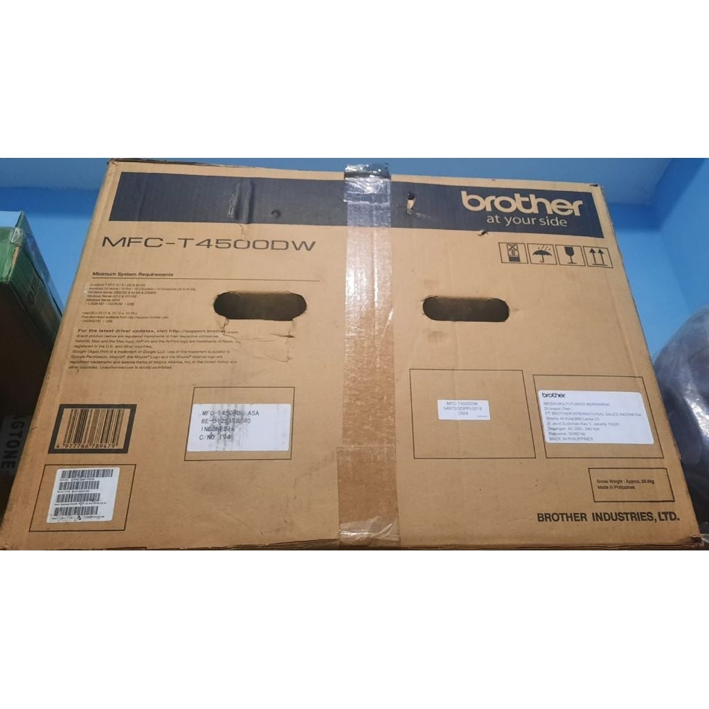 printer brother MFC-T4000WD second