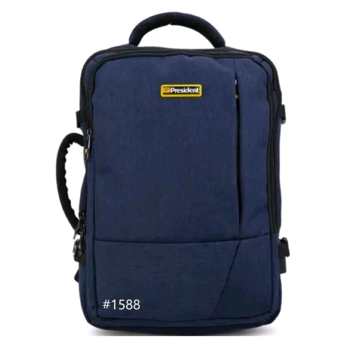Tas Ransel President 1588 Pria Wanita USB Port
