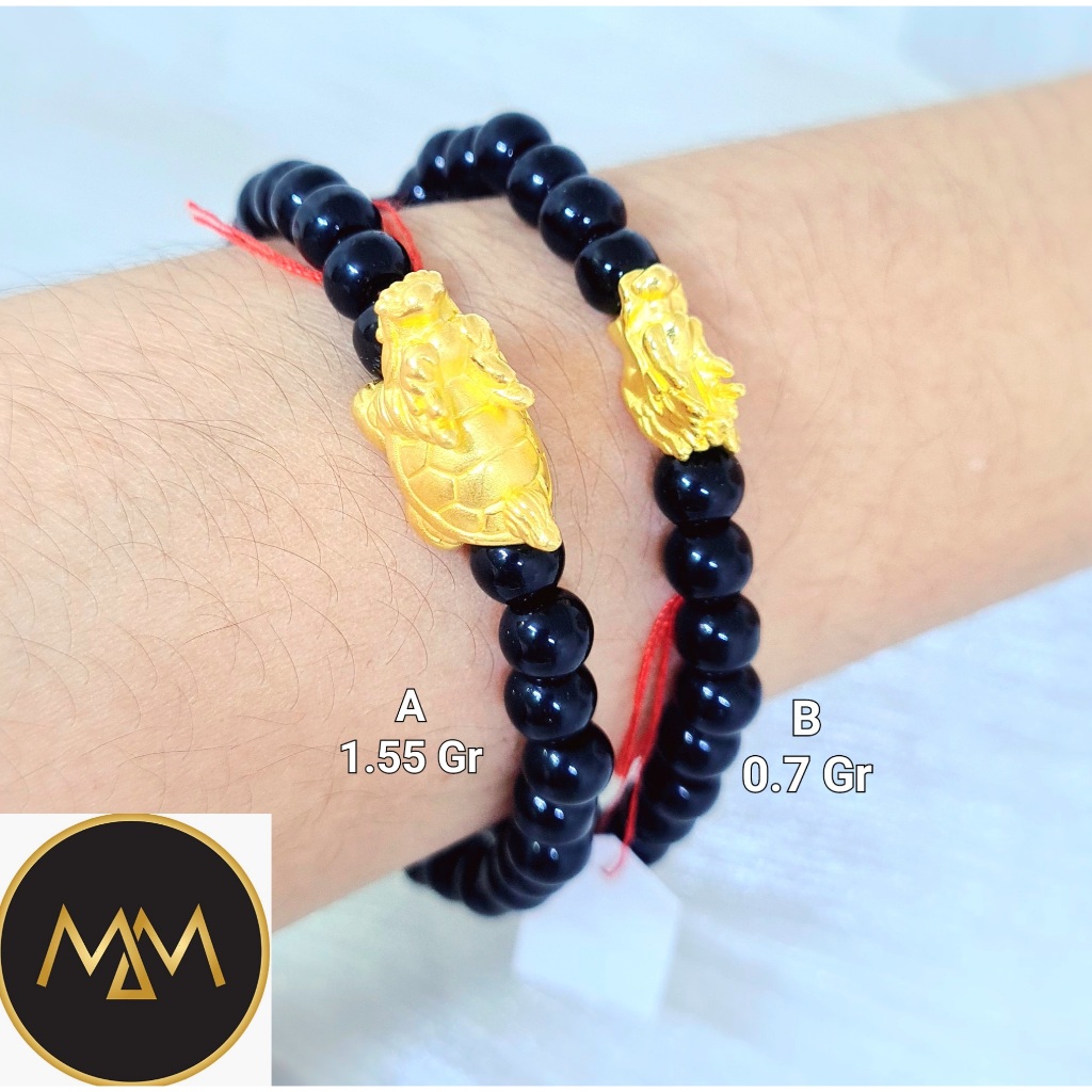 Gelang Pixiu Charm Keberuntungan Kadar 999.9