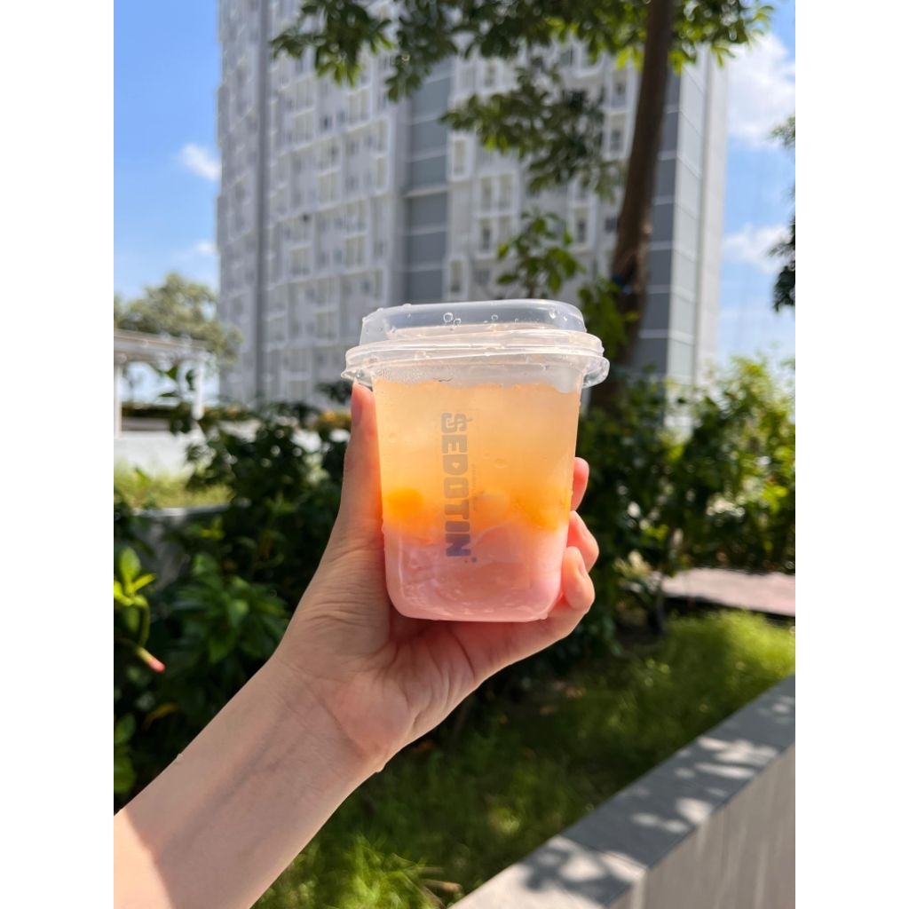 Pudding Sedot Buah Menyegarkan Varian Rasa Stawberry, Lychee, dan Peach