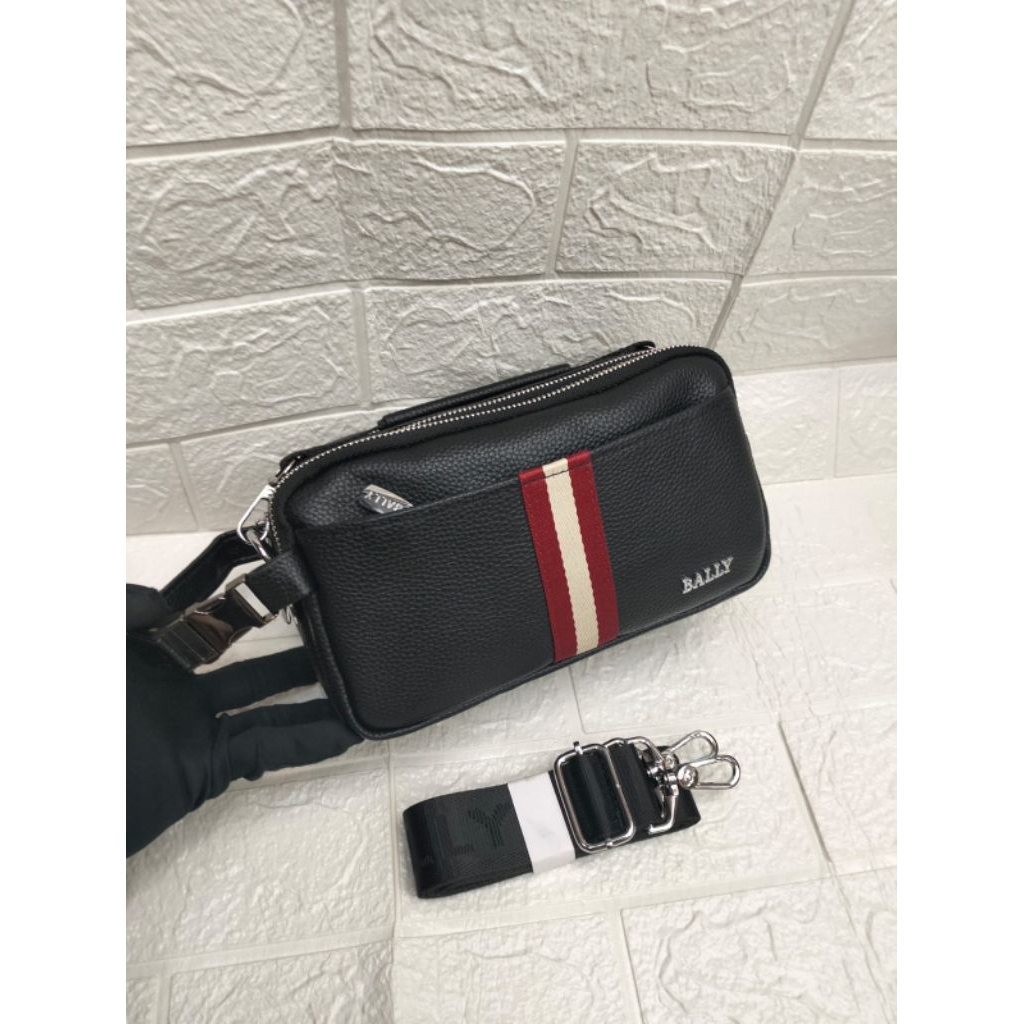 Handbag clutch pria bally 2 in1