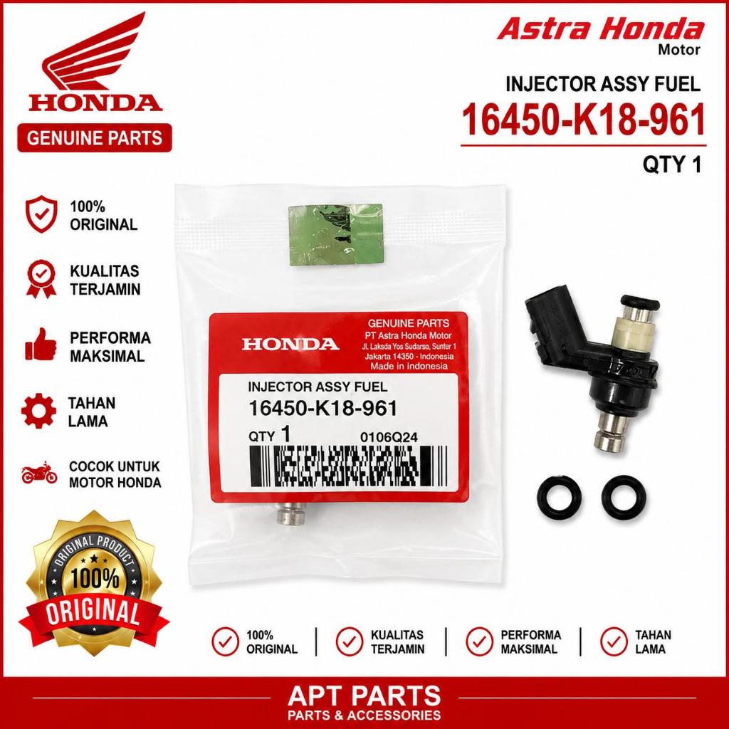 INJEKTOR / INJECTOR ORI VARIO 125 ESP (16450-K18-961)