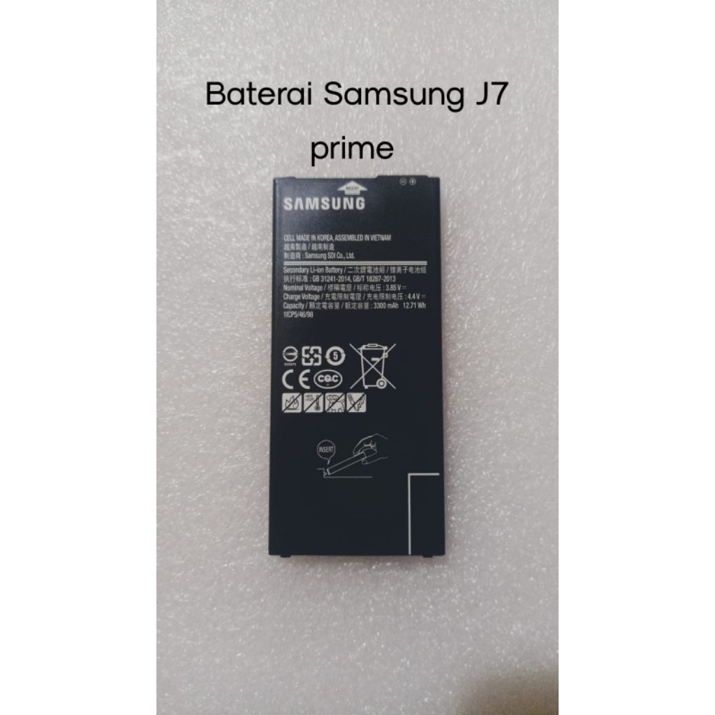 Baterai battery Samsung J7 prime