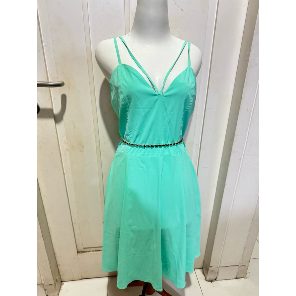 Dress hijau tosca