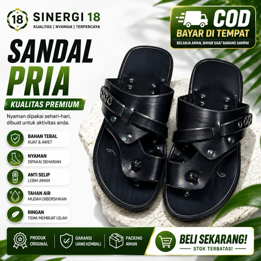 sandal karet sandal ban sandal karet ban sandal pria