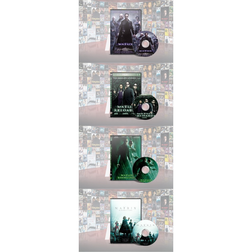 DVD The Matrix Collection (1999-2021)